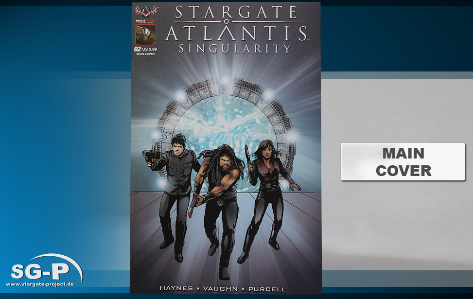 Comic - Stargate Atlantis – Singularity 2 - 1 Teaser / Maincover