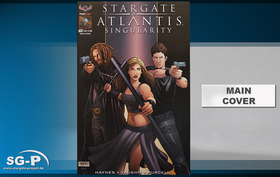 Comic - Stargate Atlantis – Singularity 3 - 1 Teaser / Maincover