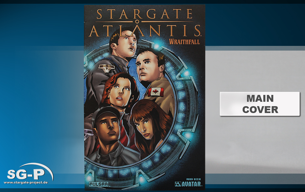 Comic - Stargate Atlantis – Wraithfall 0 Preview - 1 Teaser / Maincover