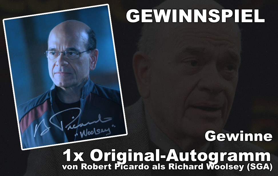 Gewinnspiel - Robert Picardo Autogramm