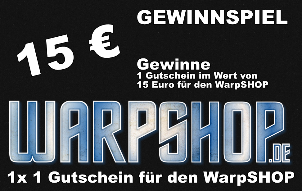 Gewinnspiel - WarpShop