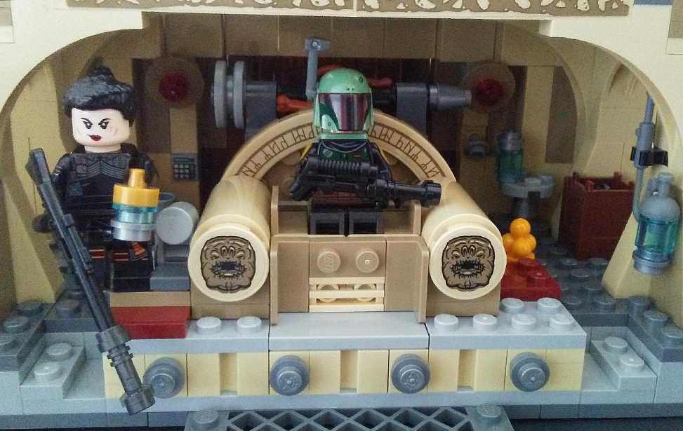 Artikel - Star Wars Lego Set Boba Fett's Throne Room Fennec Shand 2