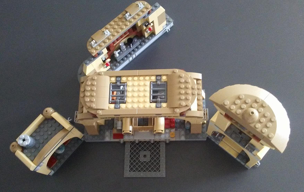 Artikel - Star Wars Lego Set Boba Fett's Throne Room Fennec Shand 4