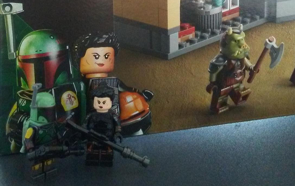 Artikel - Star Wars Lego Set Boba Fett's Throne Room Fennec Shand 6