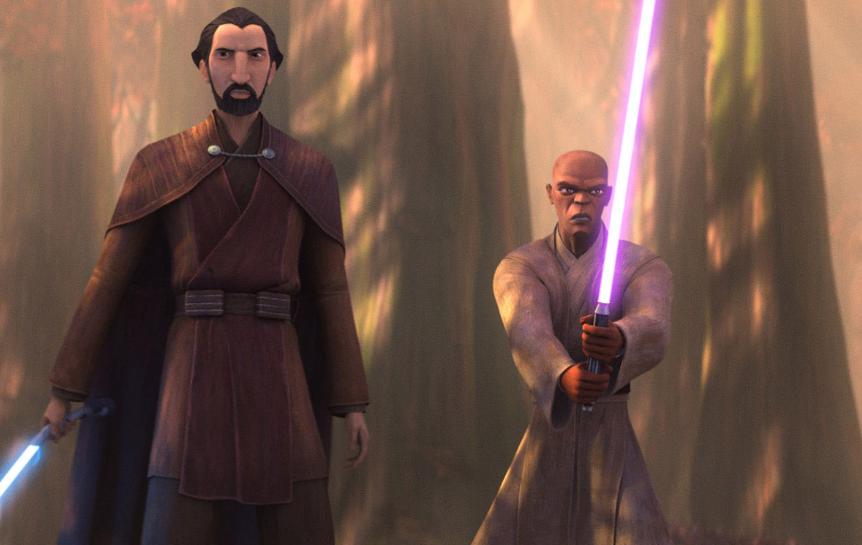 Star Wars - Tales of the Jedi- Dooku und Mace Windu