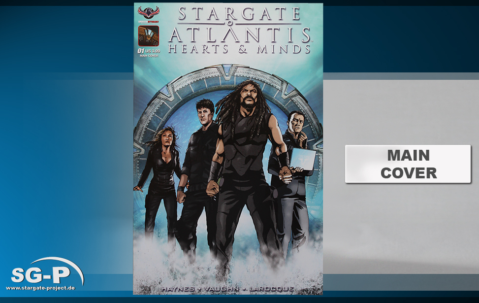 Comic - Stargate Atlantis – Hearts and Minds 1 - 1 Teaser / Maincover