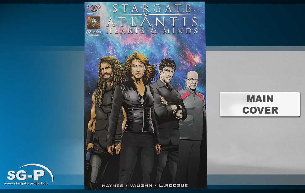 Comic - Stargate Atlantis – Hearts and Minds 2 - 1 Teaser / Maincover