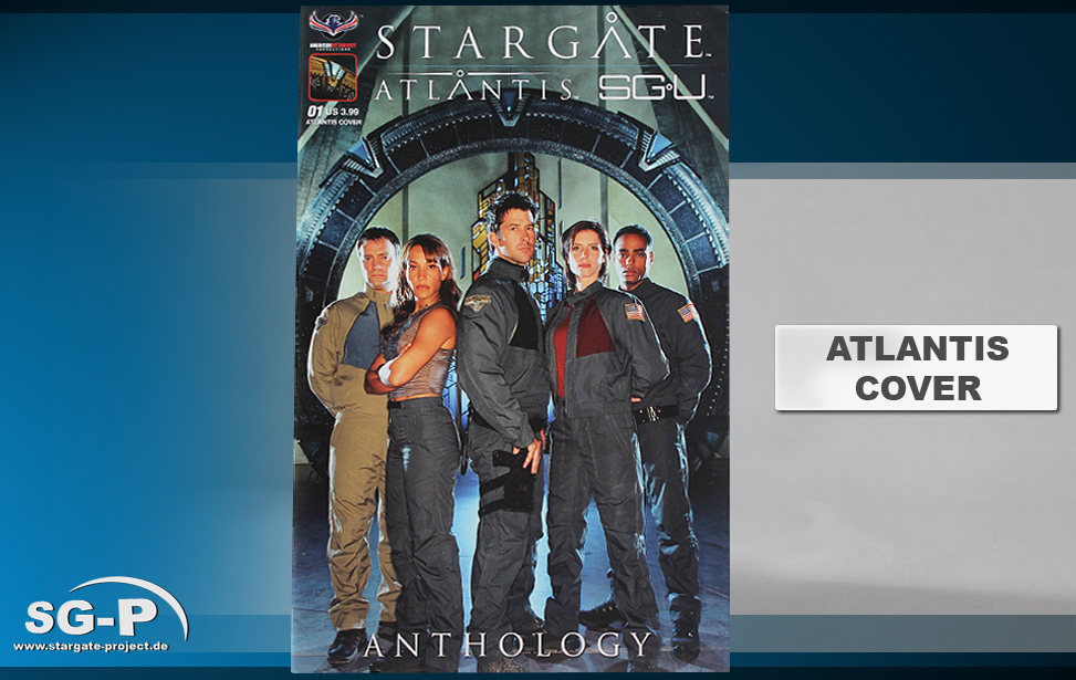 Comic - American Mythology - Stargate Atlantis Universe Anthology 1 - 1 Teaser / Maincover