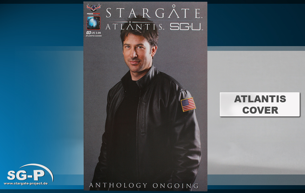 Comic - American Mythology - Stargate Atlantis Universe Anthology Ongoing 1 - 1 Teaser / Maincover