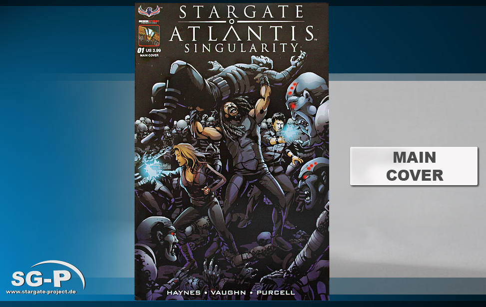 Comic - Stargate Atlantis – Singularity 1 - 1 Teaser / Maincover
