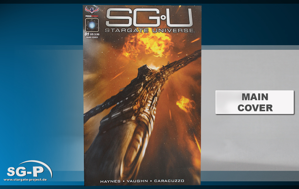 Comic - American Mythology - Stargate Universe Back to Destiny 1 - 1 Teaser / Maincover
