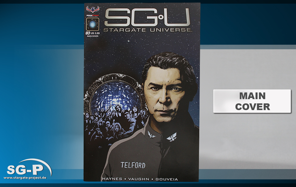 Comic - American Mythology - Stargate Universe Back to Destiny 3 - 1 Teaser / Maincover