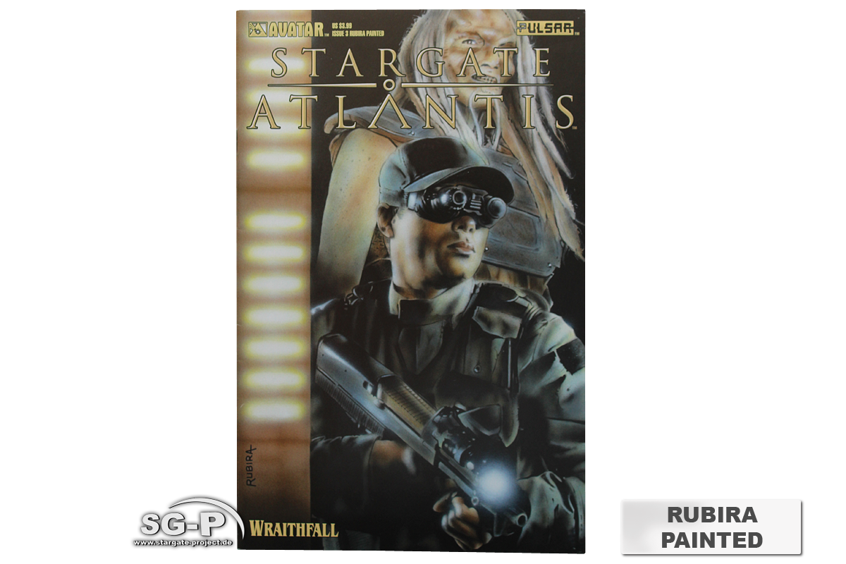 Comic - Stargate Atlantis – Wraithfall 3 - 4 Rubira Painted