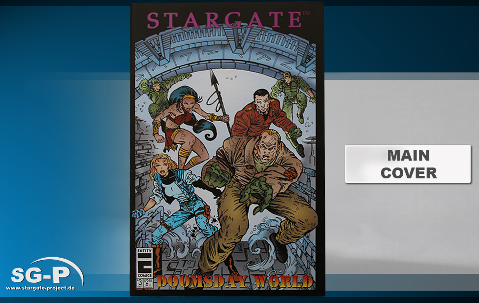 Comic - Stargate Movie Doomsday World #3 - 1 Teaser / Maincover