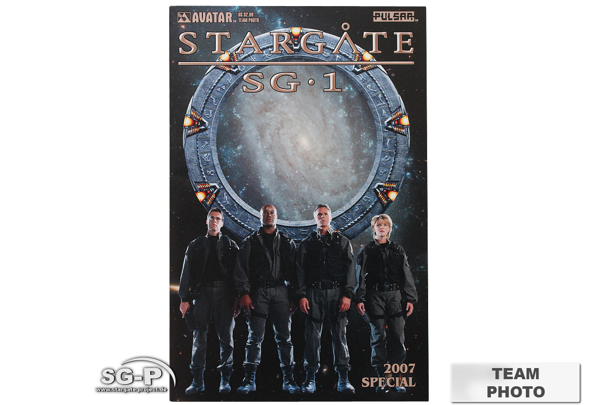 Comic - Stargate SG-1 – Convention Special 2007 - 5 Team Photo