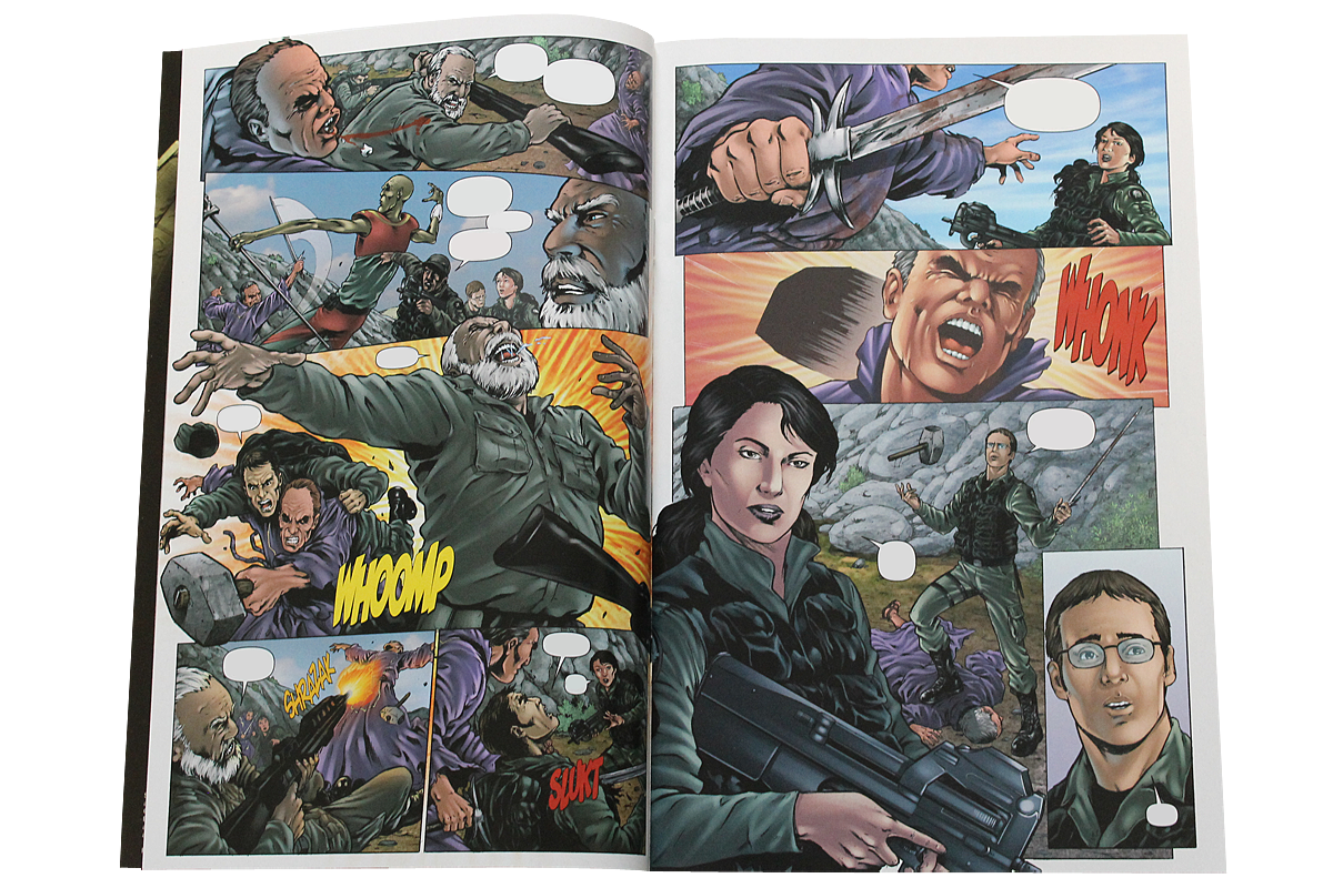 Comic - Stargate SG-1 - Vala Mal Doran #4 - 2 Page