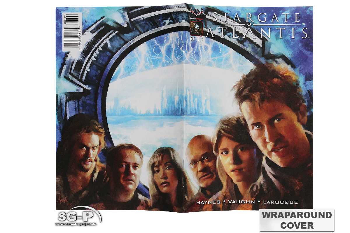 Comic - Stargate Atlantis – Back to Pegasus 1 - 5 Wraparound Cover - Complete
