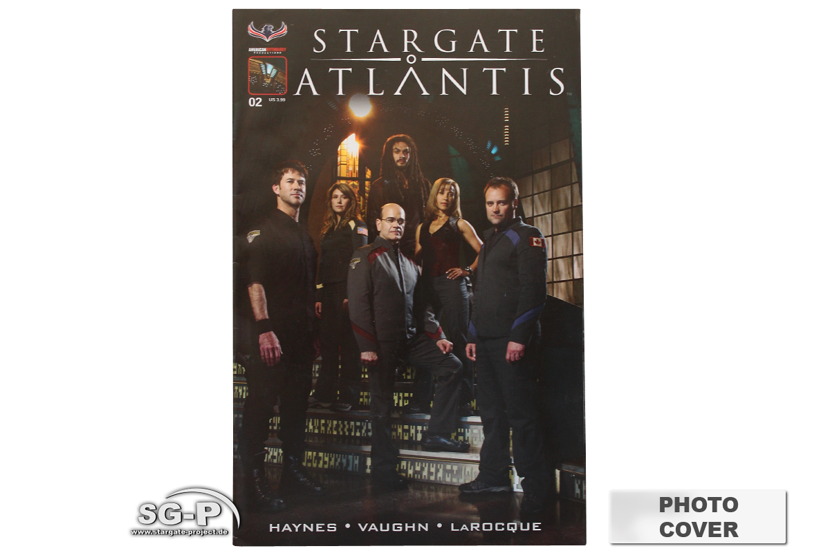 Comic - Stargate Atlantis – Back to Pegasus 2 - 2 Photo Cover