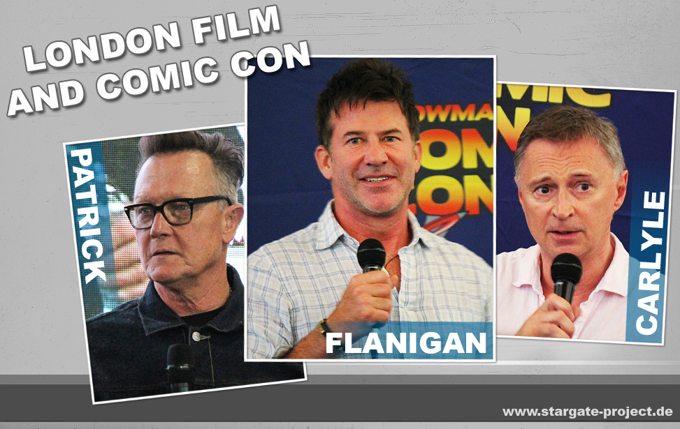 Teaser - Conbericht - London Film and Comic Con 2019 / Talks Joe Flanigan Robert Patrick Robert Carlyle