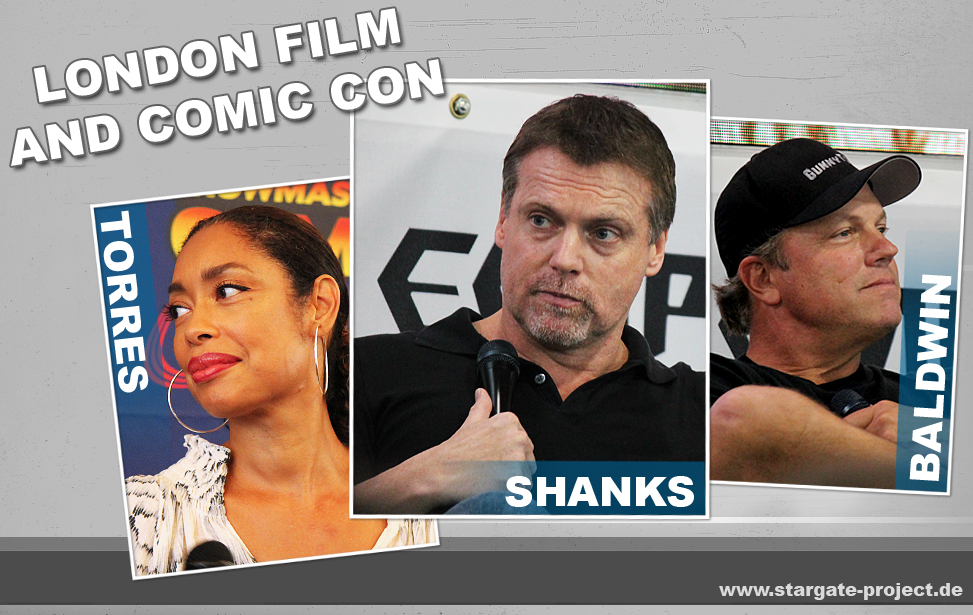 Teaser - Conbericht - London Film and Comic Con 2019 / Talks Michael Shanks Adam Baldwin Gina Torres