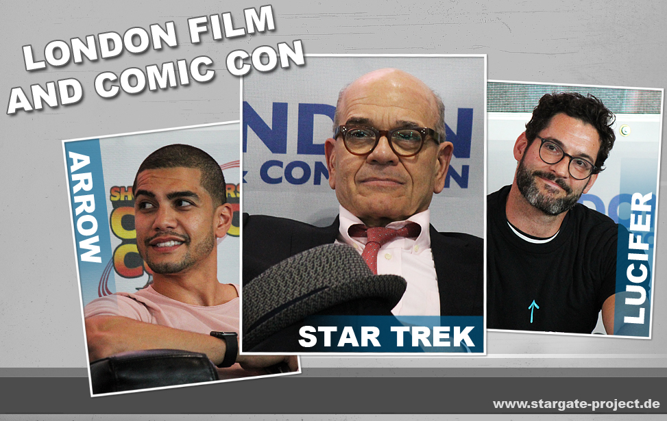 Teaser - Conbericht - London Film and Comic Con 2019 / Talks Star Trek Arrow Lucifer