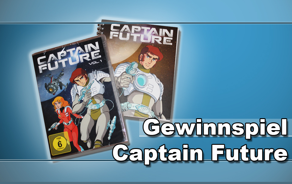 Gewinnspiel: Captain Future Vol. 1 plus Notizbuch