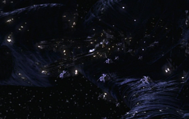 Stargate: Atlantis - Lexikon - Wraith Basisschiff Hive Abflugdeck 1