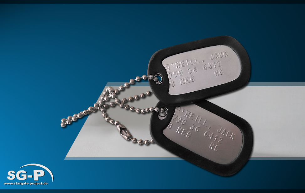 Merchandise - Stargate - Dogtag Set - Jack O'Neill