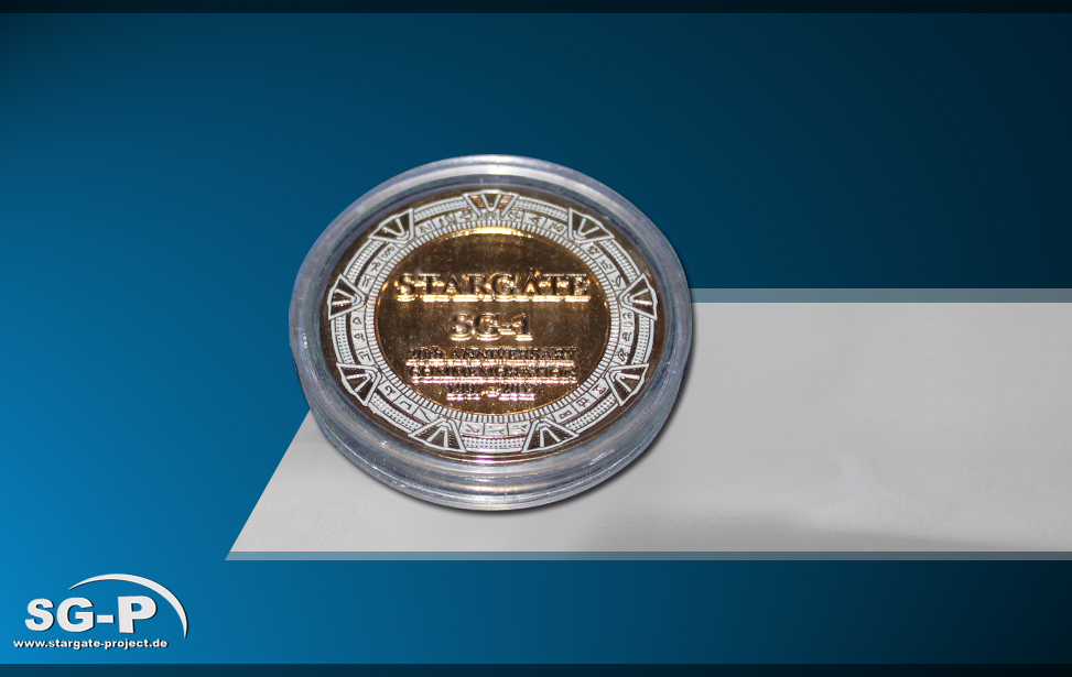 Merchandise - Stargate SG-1 - 20th Anniversary Coin - Teaser