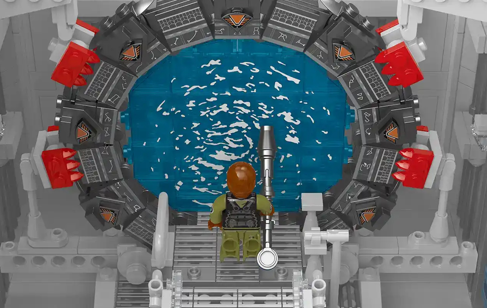 BlueBrixx Stargate SG-1 Gate Room End of Line Teaser