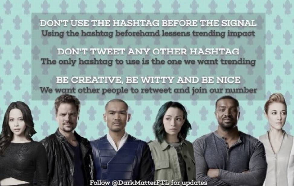 News - Dark Matter - Rettungskampagne