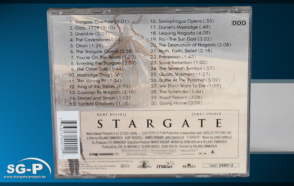 Stargate: Der Kinofilm - Soundtrack - 2