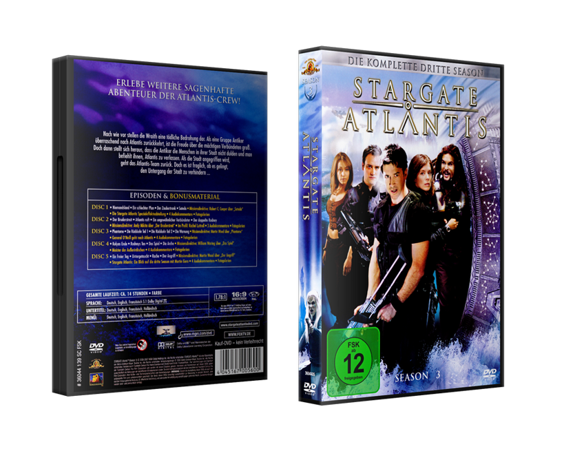 Stargate Atlantis Season 3 Staffelbox DVD