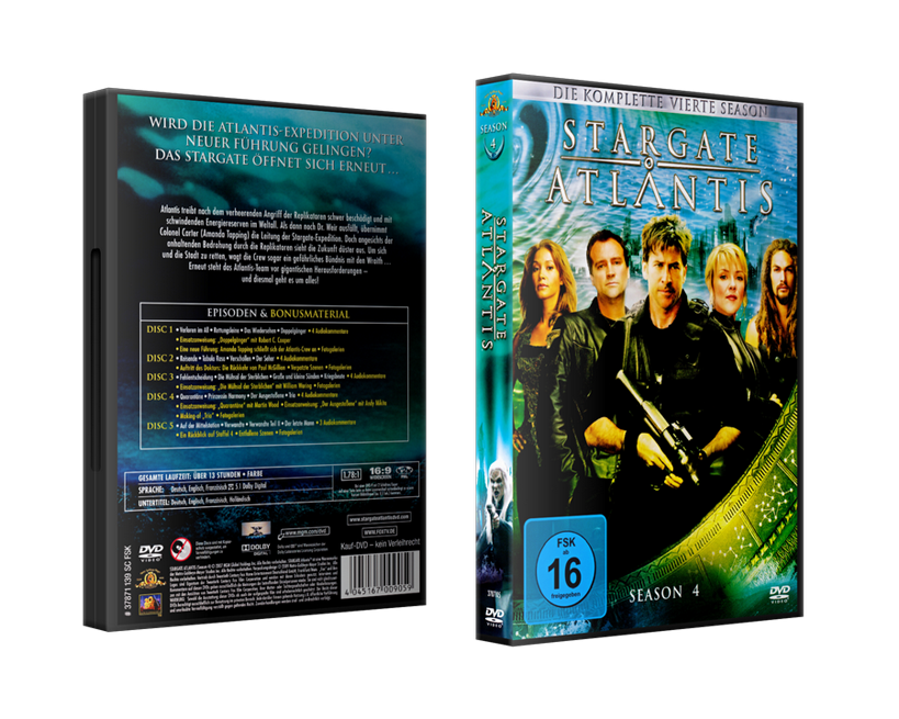 Stargate Atlantis Season 4 Staffelbox DVD