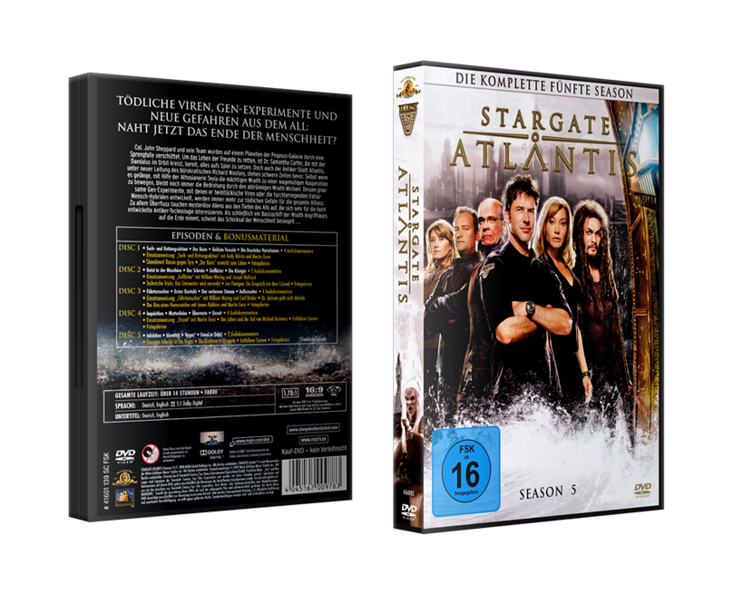 Stargate Atlantis Season 5 Staffelbox DVD