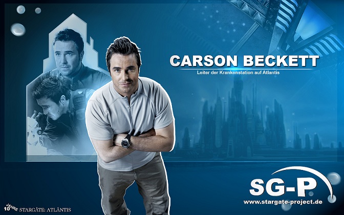 Wallpaper - SG-P - Stargate Atlantis - Carson Beckett - Paul McGillion - 1