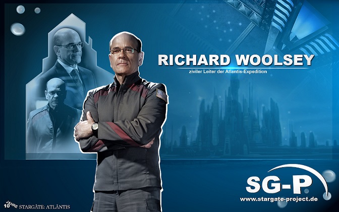 Wallpaper - SG-P - Stargate Atlantis - Richard Woolsey - Robert Picardo