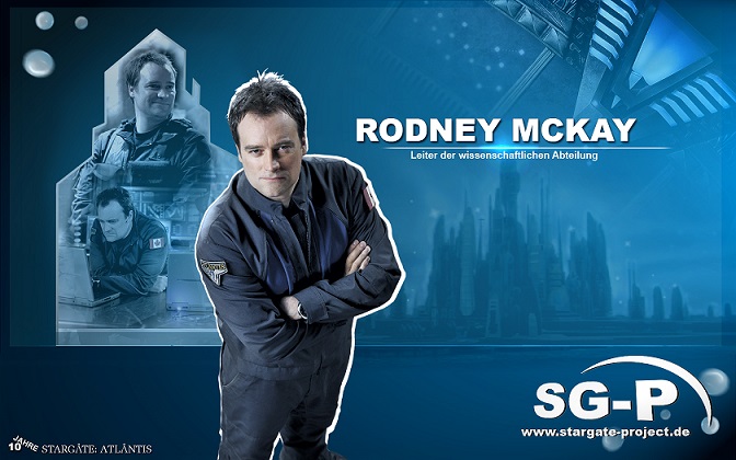 Wallpaper - SG-P - Stargate Atlantis - Rodney McKay - David Hewlett - 1